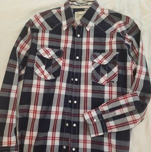 2 button up Plaid shirts